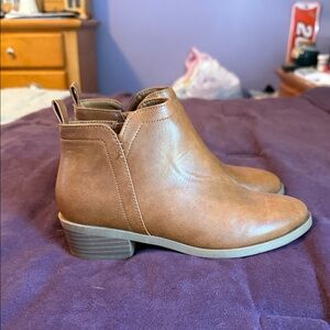 Wonder Nation Tan Kids Ankle Boots